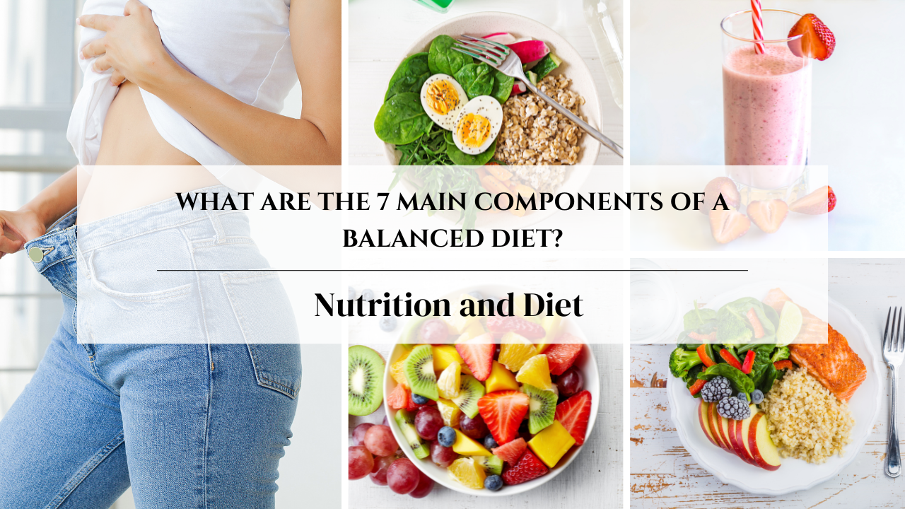 What are the 7 Main Components of a Balanced Diet?