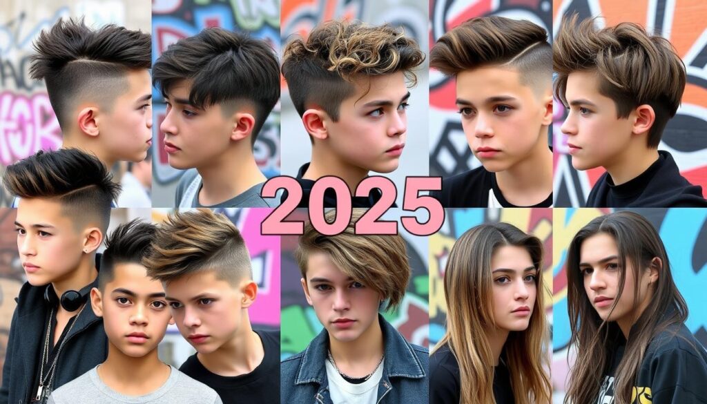 10 Trendy Haircuts to Refresh Your Look boys in 2025